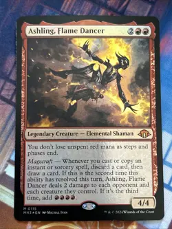 Ashling, Flame Dancer Modern Horizons 3 Foil NM-M Unplayed 0115 - Image 1