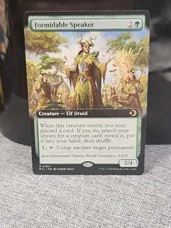 Formidable Speaker (Extended Art) R Lorwyn Eclipsed 366 NM - Image 1