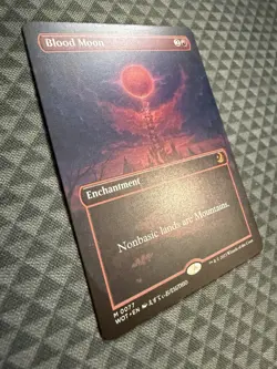 MTG Blood Moon #0077 Anime Borderless Mythic Wilds of Eldraine: ET (WOT) - Image 3