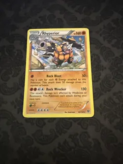 Rhyperior - 62/146 - XY Base Set Holo Rare Pokemon - Image 1