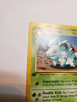 Nidorina 40/64 Uncommon 1st Edition Damaged Jungle Vintage Pokemon - Image 5