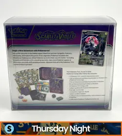 POKEMON CENTER TCG SCARLET & VIOLET SEALED ELITE TRAINER BOX ETB - Image 2
