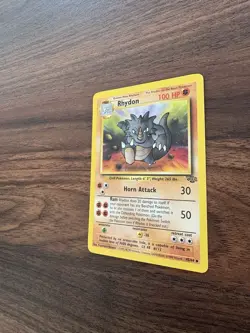 Rhydon 45/64 Jungle Regular - Pokemon Card LP - Image 4