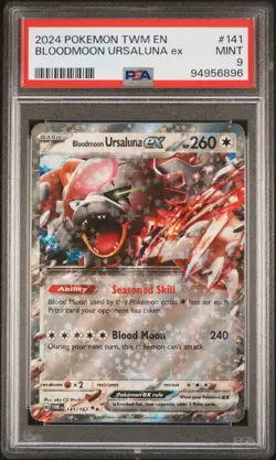Pokemon TCG Bloodmoon Ursaluna ex Scarlet & Violet-Twilight Masquerade... - Image 1
