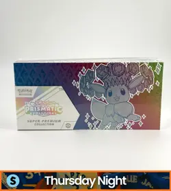 POKEMON TCG PRISMATIC EVOLUTIONS SUPER-PREMIUM COLLECTION SEALED BOX - Image 1