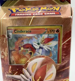 Pokemon *Cinderace* Theme Deck Sword & Shield Factory Sealed *MISPRINT ERROR* - Image 3