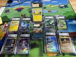 Pokemon TCG Lot Of 10 Graded CGC Slabs - Image 1