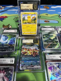Pokemon TCG Lot Of 10 Graded CGC Slabs - Image 3