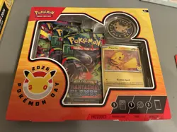 2026 Pokemon Day Collection Box With Pikachu Promo Card; Sealed; Ships Free! - Image 1