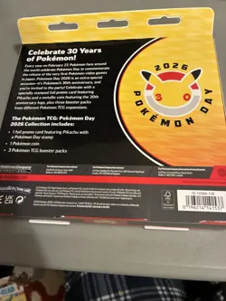 2026 Pokemon Day Collection Box With Pikachu Promo Card; Sealed; Ships Free! - Image 2