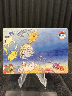 Pokemon Vintage Pocket Monsters Vending HOLO Prism Sticker Bandai 1999 Nintendo - Image 2