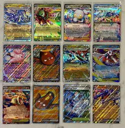 NEW Pokemon Ascended Heroes Full Art EX Lot X12 CHARIZARD GARCHOMP STUNFISK NEW - Image 2