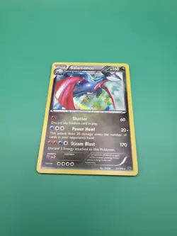 Salamence 57/108 Holo Rare XY - Roaring Skies Pokemon Foil Card 2015 TCG - LP - Image 2