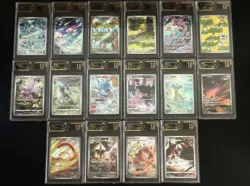 16 Lot OCD 10 Pokemon TCG Chinese Card AR CHR Art Rare Kingdra Lapras FI38 - Image 1
