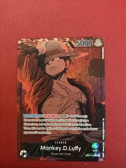 Monkey D Luffy Leader 25th Anniversary EB02 010 Alt Art - English NM - Image 1