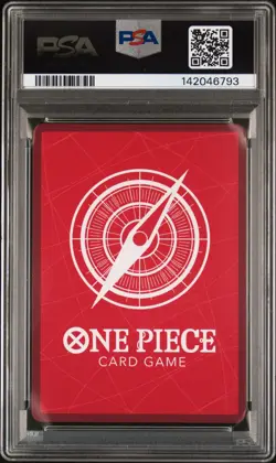 2025 ONE PIECE OP13-CARRYING ON HIS WILL ALTERNATE ART MONKEY D. LUFFY PSA 9 - Image 2
