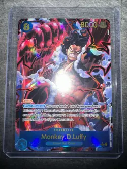 Monkey.D.Luffy OP11-118 Sec (alt Art) A Fist Of Divine Speed - Image 1