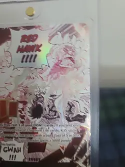 Gum-Gum Fire-Fist Pistol Red Hawk (Alternate Art) OP11-114 - Image 3