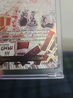 Gum-Gum Fire-Fist Pistol Red Hawk (Alternate Art) OP11-114 - Image 4
