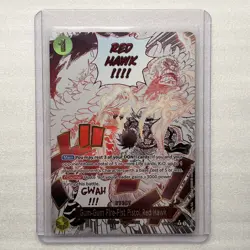 Gum-Gum Fire-Fist Pistol Red Hawk (Alternate Art) OP11-114 Fist of Divine Speed - Image 4
