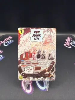 Gum-Gum Fire-Fist Pistol Red Hawk (Alternate Art) OP11-114 A Fist of Divine... - Image 1