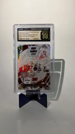 Gum-Gum Fire-Fist Pistol Red Hawk (Alternate Art) OP11-114 A Fist of Divine... - Image 1