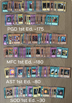 Huge Vintage Yugioh Lot - 3600+ Cards, 1800+ 1st Ed., Rares, Super Rares + More - Image 5