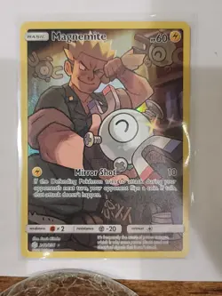 Magnemite - 242/236 - Pokemon Card Cosmic Eclipse Sun & Moon Secret Rare Card NM - Image 1