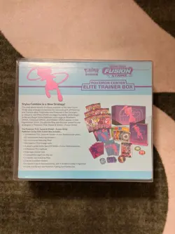 Pokemon TCG Sword & Shield Fusion Strike Pokemon Center Exclusive ETB w Case - Image 2