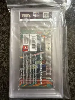 2014 Pokemon "Furious Fists" 10-Card Sealed Booster Pack Mega Lucario PSA 10 Gem - Image 2