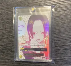 Bandai One Piece CCG You'll Frighten Me... Boa Hancock Event Card OP14-118 Holo - Image 2