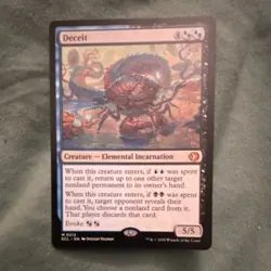 Magic: The Gathering Deceit ECL Blue Black Creature 5/5 Regular Card - Image 1