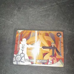 Kayou RARE Naruto Card HR TCG CCG Minato & Naruto 3D leticular nr-hr-164 - Image 1