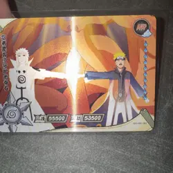Kayou RARE Naruto Card HR TCG CCG Minato & Naruto 3D leticular nr-hr-164 - Image 5
