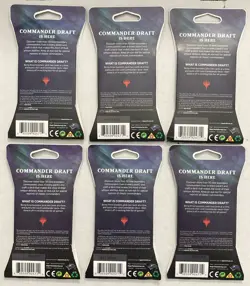 NEW 6x Commander Legends Draft Booster 20 Cards Per Pack MTG Magic the Gathering - Image 2