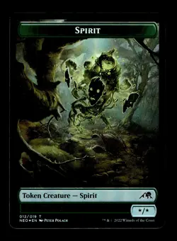 Spirit (012) // Spirit (002)-Foil (212) Kamigawa: Neon Dynasty x1 1x NEO Magic - Image 2