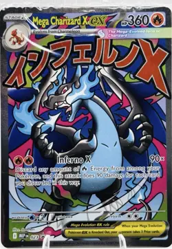 SEALED Mega Charizard X ex MEP 023 & Oricorio ex 024 SIR Pokemon TCG UPC Promo - Image 1