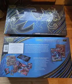 Lot of 2 Pokemon TCG Mega Charizrd X EX Ultra Premium Collection UPC Sealed - Image 3
