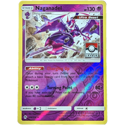 Naganadel 108/214 NM League Promo Reverse Holo Pokemon Card Ultra Beasts - Image 1