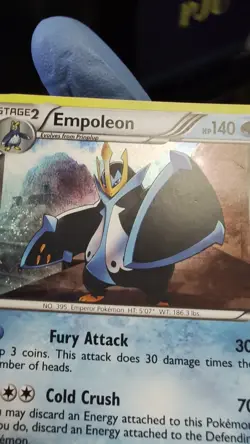 Empoleon BW56 Holo - Black Star Promo - Pokemon Black & White - MP - See Video - Image 2