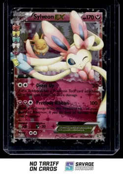 2016 Pokemon XY - Generations Sylveon-EX #RC21/RC32 Basic/Rare Holo EX - Image 1