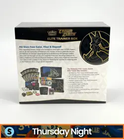 POKEMON TCG CROWN ZENITH SEALED ELITE TRAINER BOX ETB - Image 2