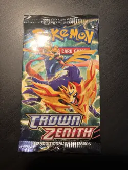 22.3g! HEAVY Crown Zenith Booster Pack Pokemon Factory Sealed English Mint - Image 2