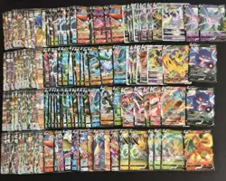 200 Lot Pokemon TCG Chinese Card RR RRR VMAX Leafeon Gengar Charizard #51 FI38 - Image 1