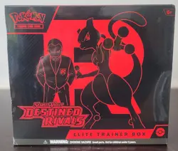 Pokemon Destined Rivals Elite Trainer Box ETB - Factory Sealed - New - Image 1