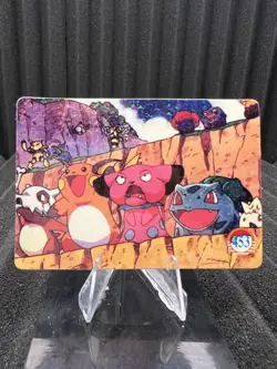 Pokemon Vintage Pocket Monsters Vending HOLO Prism Sticker Bandai 1999 Nintendo - Image 1