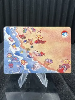 Pokemon Vintage Pocket Monsters Vending HOLO Prism Sticker Bandai 1999 Nintendo - Image 2