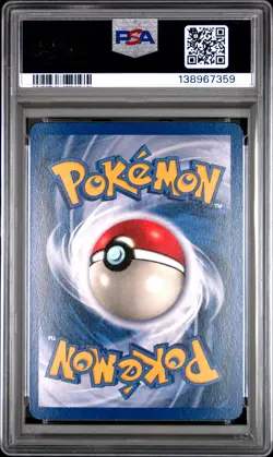 1999 POKEMON FOSSIL #5 GENGAR-HOLO PSA 7 - Image 2