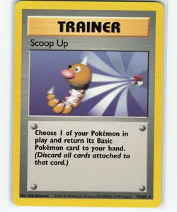 Scoop Up 78/102 - Pokemon Base Set Unlimited 1 (NEAR MINT) - Image 1