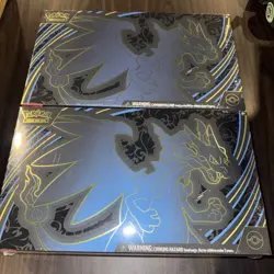 Pokemon Phantasmal Flames Mega Charizard UPC Ultra Premium Costco 2 Pack IN HAND - Image 2